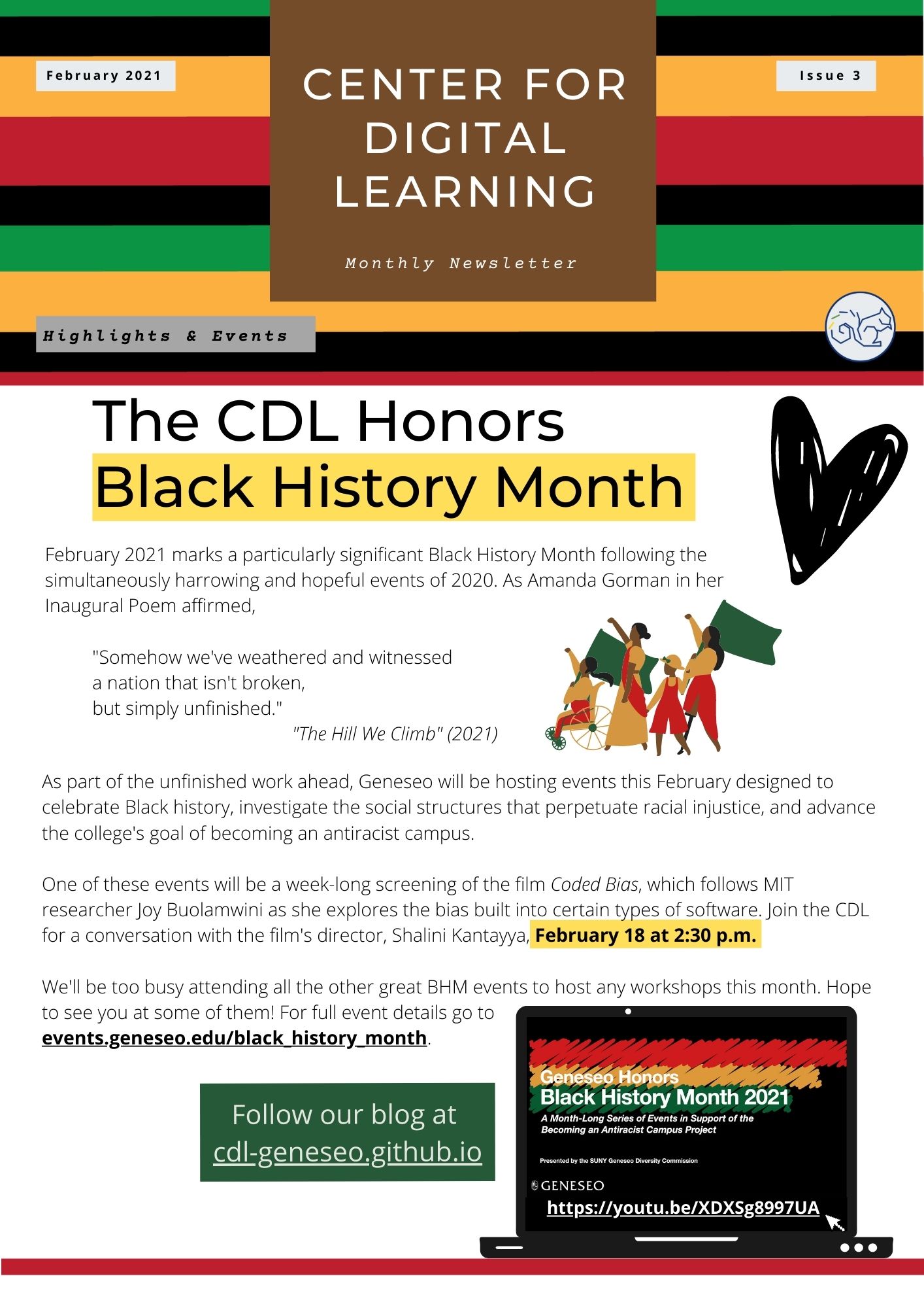 CDL February newsletter