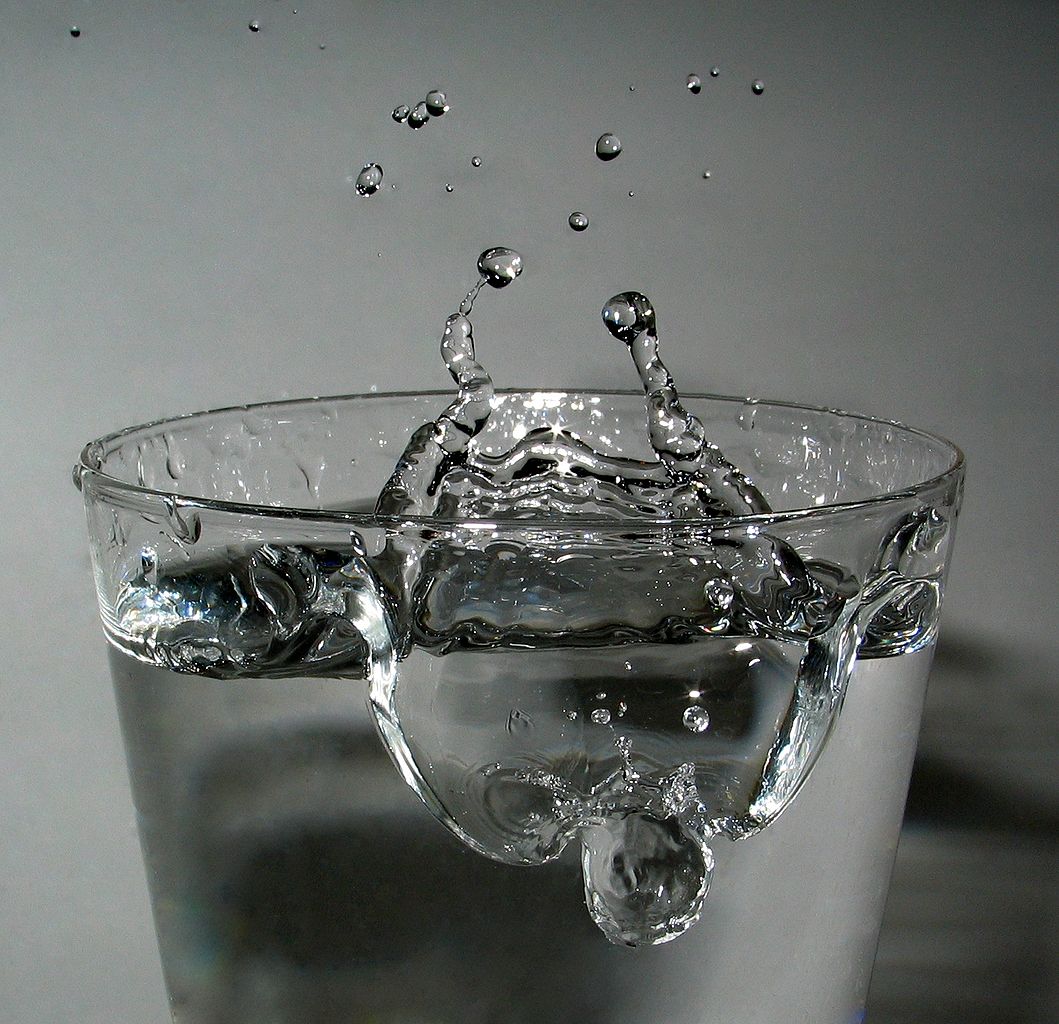 Picture of a glass of water